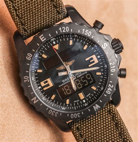 breitling chronospace military